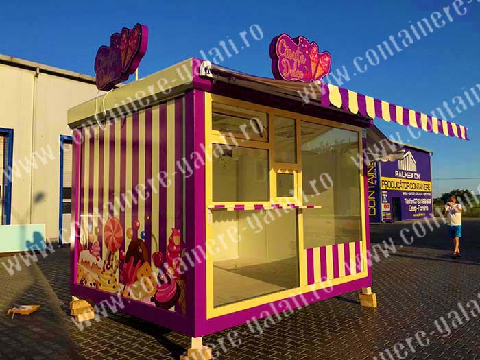 containere magazin cofetarie Bistrita